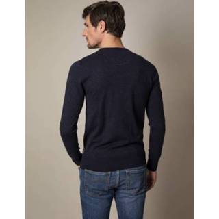 👉 Cavallaro Napoli Pullover Tomasso R-Neck Dark Blue (118211005 - 699000)
