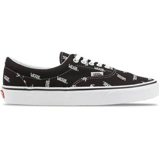 👉 Vans Era Logo Zwart Wit Heren