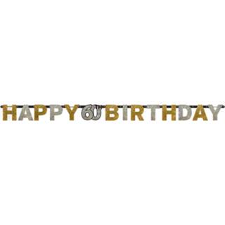 👉 Letterslinger goud goudkleurig Sparkling Celebrations - Letter Slinger 60 (2,13 Meter) 13051588502