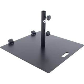 👉 Parasolvoet zwart Sorara Stalen Met Wielen 60 X Cm 8719189103694