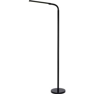 👉 Staanlamp metaal zwart Lucide Gilly Led 5w H153 D20cm 2700k Zwa 5411212361110