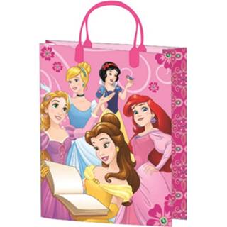 👉 Cadeautas roze polypropyleen Disney Princess 39 X 32 Cm 8719817787586