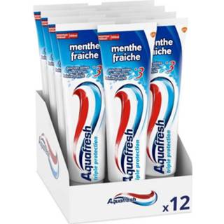 👉 Tandpasta Aquafresh Triple Protection Fresh Mint - 12 Tubes Van 100 Ml 3094905547675