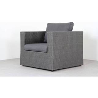 👉 Loungestoel antraciet grijs Suns Parma - 8718182664133