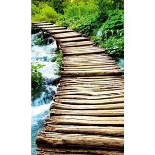 👉 Fotobehang vlies multikleur Dimex Boardwalk 150x250cm 2-banen 8592900130519