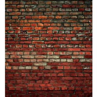 👉 Fotobehang vlies multikleur Dimex Brick Wall 225x250cm 3-banen 8592900121661