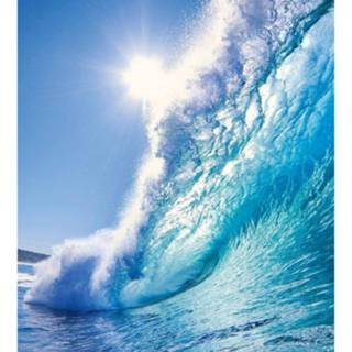 👉 Fotobehang vlies multikleur Dimex Wave 225x250cm 3-banen 8592900122149