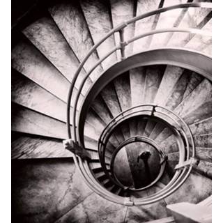 👉 Fotobehang vlies multikleur Dimex Spiral Stairs 225x250cm 3-banen 8592900122699