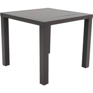 👉 Terrastafel antraciet aluminium grijs Vdg Lena Tuintafel - 90 X Cm. 7423445018080