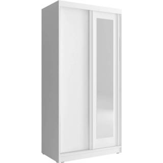👉 Kledingkast wit Meubella - Allison 100 Cm 8719425017747
