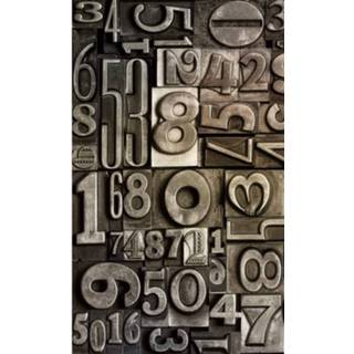 Fotobehang vlies multikleur Dimex Typeset 150x250cm 2-banen 8592900131950