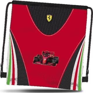 👉 Polyester rood Ferrari Gymbag - 42 X 34 8058263058919
