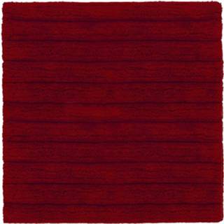 👉 Badmat rood Heckett & Lane Vivienne - Spicy Bidetmat 60x60 Cm 8718518306485