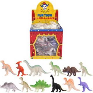 👉 Uitdeelcadeautje kunststof multikleur Uitdeelcadeautjes - Grabbelton Dinosaurussen In Traktatiebox (84 5050203026838