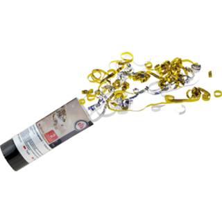 👉 Folie karton goudkleurig Tib Partypopper 11 Cm Karton/folie Goud/zilver 4002727152006