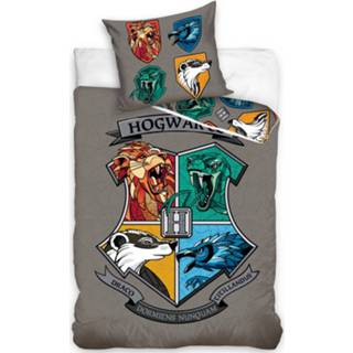 👉 Dekbedovertrek katoen Harry Potter Geometrisch - Eenpersoons 140 X 200 Cm 5902689469060