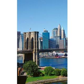 👉 Fotobehang vlies multikleur Dimex Brooklyn Bridge 1 150x250cm 2-banen 8592900130014