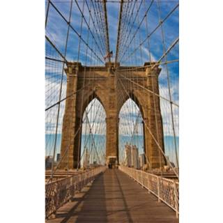 Fotobehang vlies multikleur Dimex Brooklyn Bridge 150x250cm 2-banen 8592900130045