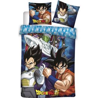 👉 Dekbedovertrek polyester multikleur Dragon Ball Z Bam! - Eenpersoons 140 X 200 Cm 5407007983162