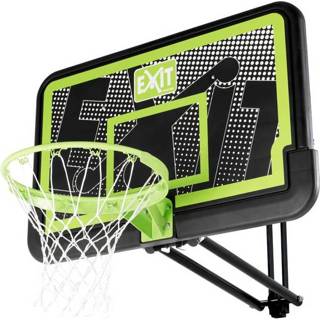👉 Basketbalbord zwart staal Exit Galaxy Voor Muurmontage - Black Edition 8719874704335