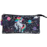 👉 Etui zwart polyester Ylvi & The Minimoomis Space 21 X 11 Cm 4010070560812