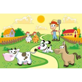 👉 Fotobehang vlies multikleur Dimex Farm 375x250cm 5-banen 8592900113314