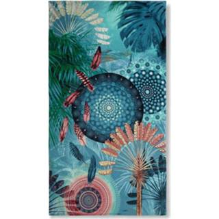 👉 Strandlaken katoen multikleur Hip Kanya - 100% 100x180 Cm Multi 8717285182964