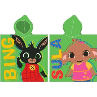 👉 Poncho katoen Bing Bunny Sula - 50 X 115 Cm 5902689458279