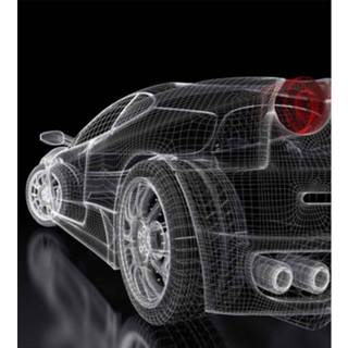 👉 Fotobehang vlies multikleur Dimex Car Model Dark 225x250cm 3-banen 8592900123139