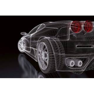 👉 Fotobehang vlies multikleur Dimex Car Model Dark 375x250cm 5-banen 8592900113123