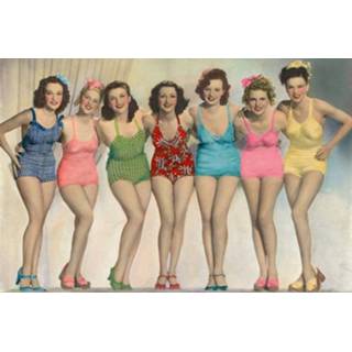 👉 Fotobehang vlies multikleur vrouwen Dimex Charming Ladies 375x250cm 5-banen 8592900112560