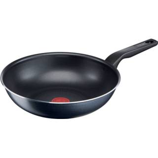 👉 Wokpan aluminium XL zwart Tefal Force Ø 28 Cm 3168430320697