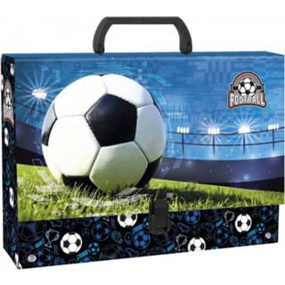 👉 Opbergkoffer zwart karton Championship Football Junior 33 Cm 5901130081646