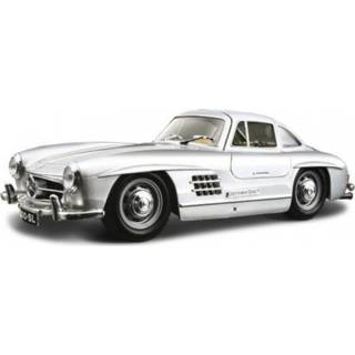 👉 Zilver active Speelgoedauto Mercedes-Benz 300SL 1954 1:24/19 x 7 5 cm