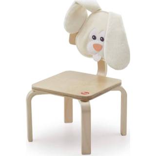 👉 Kinderstoel wit hout kinderen Sevi Konijn 33 X 46 Cm Blank/wit 8003444880230
