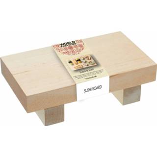 👉 Hout Kitchencraft Sushibord 21 X 12 Cm Naturel 5057982052829