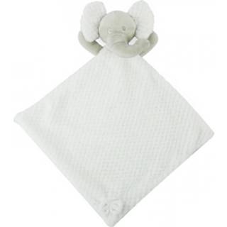 Knuffeldoek wit polyester Soft Touch Knuffeldoekje Elephant 30 Cm 5023797309663