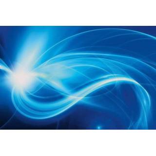 👉 Fotobehang blauw vlies multikleur Dimex Blue Abstract 375x250cm 5-banen 8592900112850