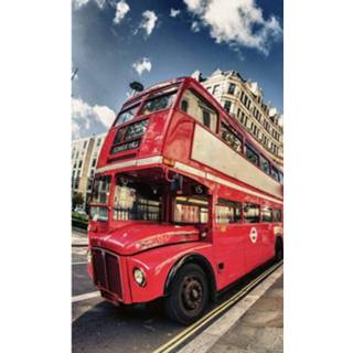 👉 Fotobehang vlies multikleur Dimex Double Decker Bus 150x250cm 2-banen 8592900130106