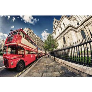 👉 Fotobehang vlies multikleur Dimex Double Decker Bus 375x250cm 5-banen 8592900110177