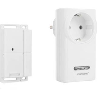 👉 Wit kunststof Smartwares Deur- En Raamschakelaarset 3600w 2-delig 8711658410821