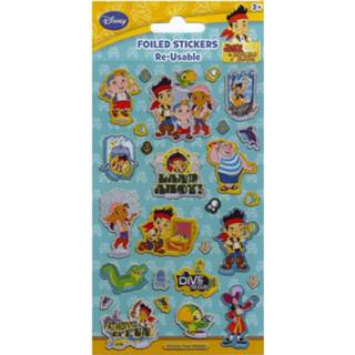 👉 Stickervel Disney Neverland Pirates 19,5 Cm Folie 25 Stuks 8595593804859