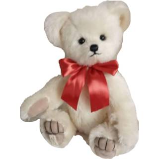 👉 Teddybeer wit pluche Dean's Bella Limited Edition 40 Cm Mohair 4002053083838