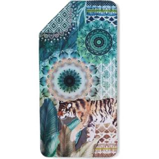 Strandlaken blauw groen katoen Hip Yukon 50 X 100 Cm Blauw/groen 8717285188942