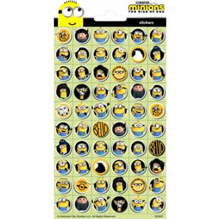 👉 Geel Funny Products Stickers Minions Ii 20 X 10 Cm 60 Stuks 8718819313502