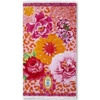 👉 Strandlaken katoen multikleur Happiness Liberty - 100% 100x180 Cm Multi 8717285183046