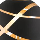 👉 Tafellamp zwart goud One Size meerkleurig Trio Brite Faro 30 x cm zwart/goud 4017807355833