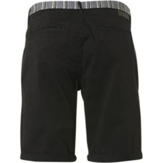 👉 No Excess Korte Chino Met Riem Zwart (118190356 - 020)