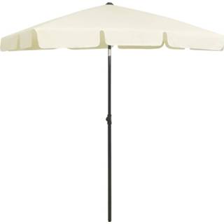 👉 Geel Vidaxl Strandparasol 180x120 Cm Zandgeel 8720286149744