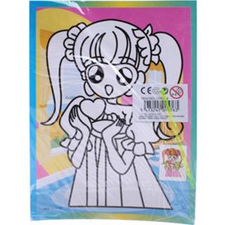 👉 Papier Lg-imports Kraskaart Staartjes 17 X 13 Cm 2-delig 8719817830367